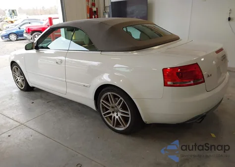 2009 Audi A4 2.0T Cabriolet Quattro from USA, damaged, VIN WAUDF48H19K010584